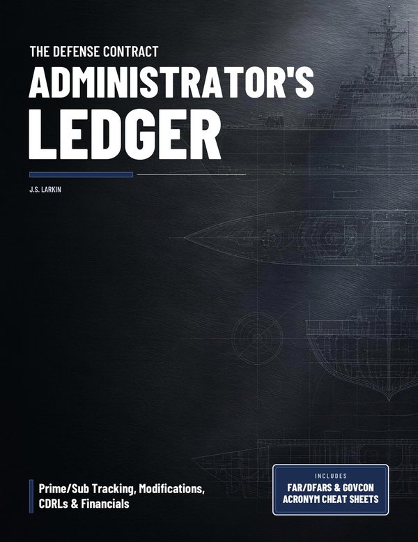 Cover of The Defense Contract Administrator's Ledger