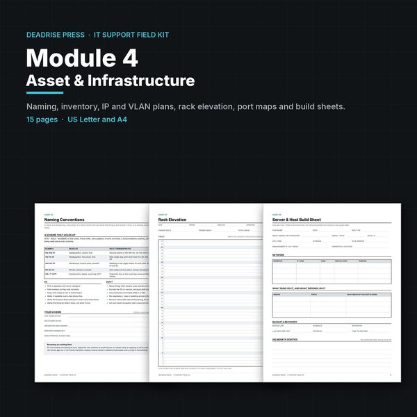 Cover of IT Support Field Kit: Module 4