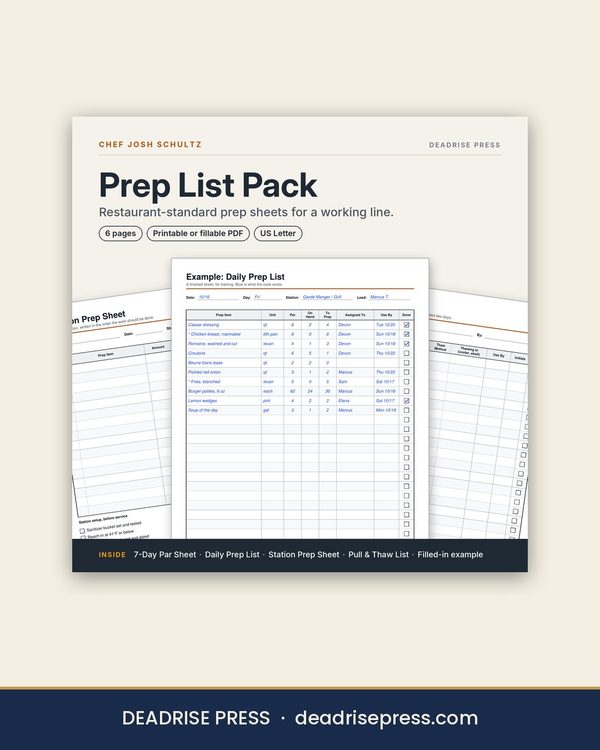 Cover of Prep List Pack