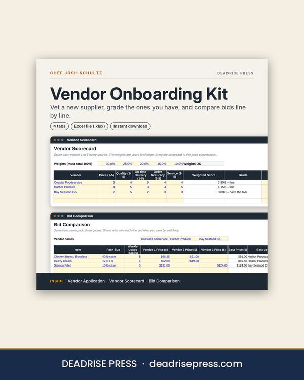 Cover of Vendor Onboarding Kit